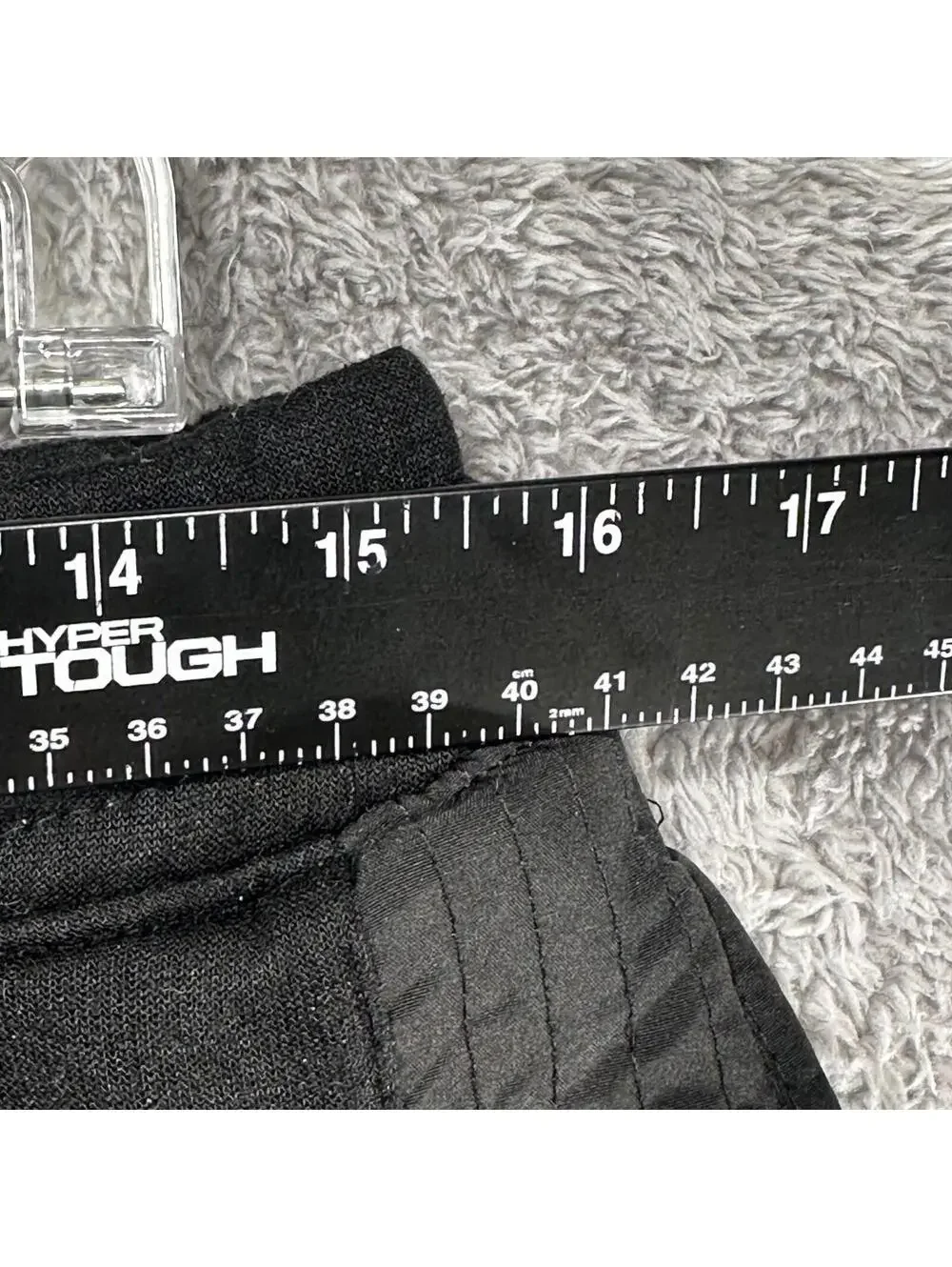 Southpole Cargo Jogger Mens L Black Fleece Lined Mixed Media Streetwear Pants